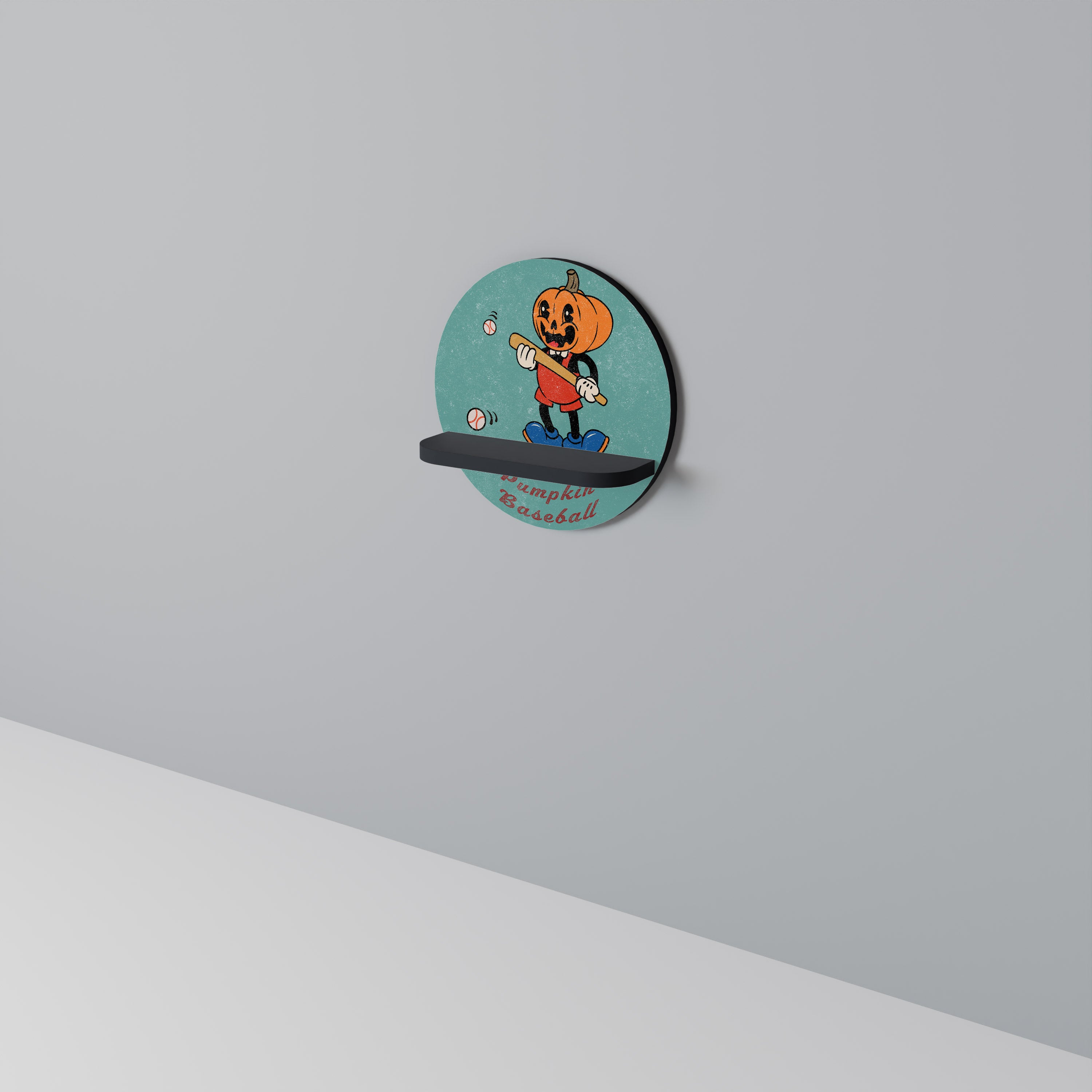 PUMPKIN BASEBALL Διακοσμητικό Ράφι Art Shelf