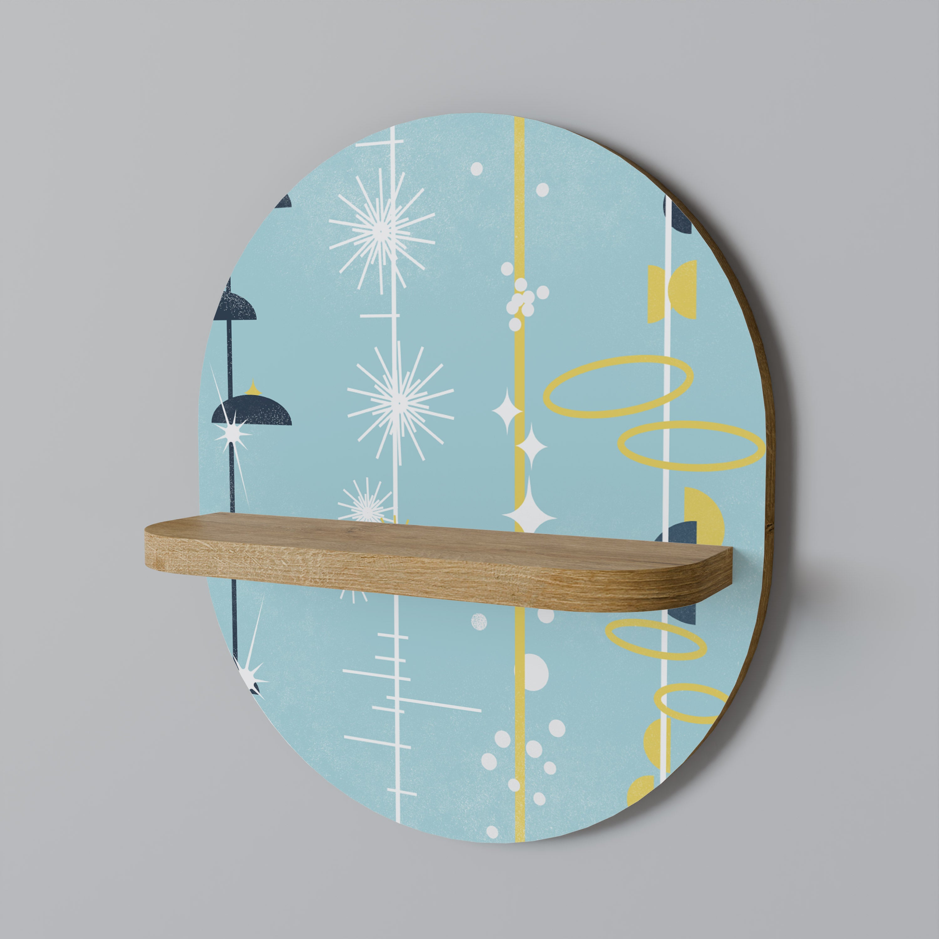 PATHS TO HAPPINESS Decorative Art Shelf
