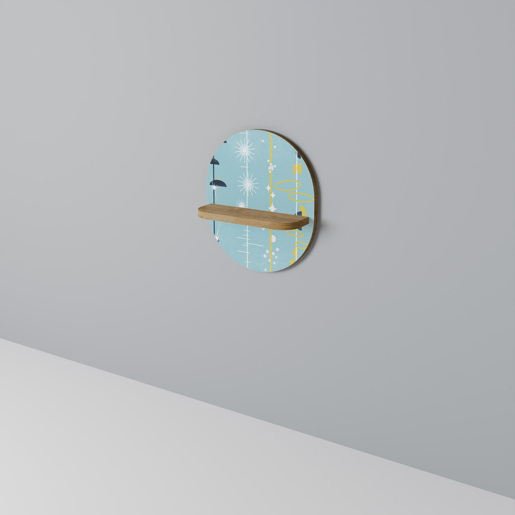 PATHS TO HAPPINESS Decorative Art Shelf