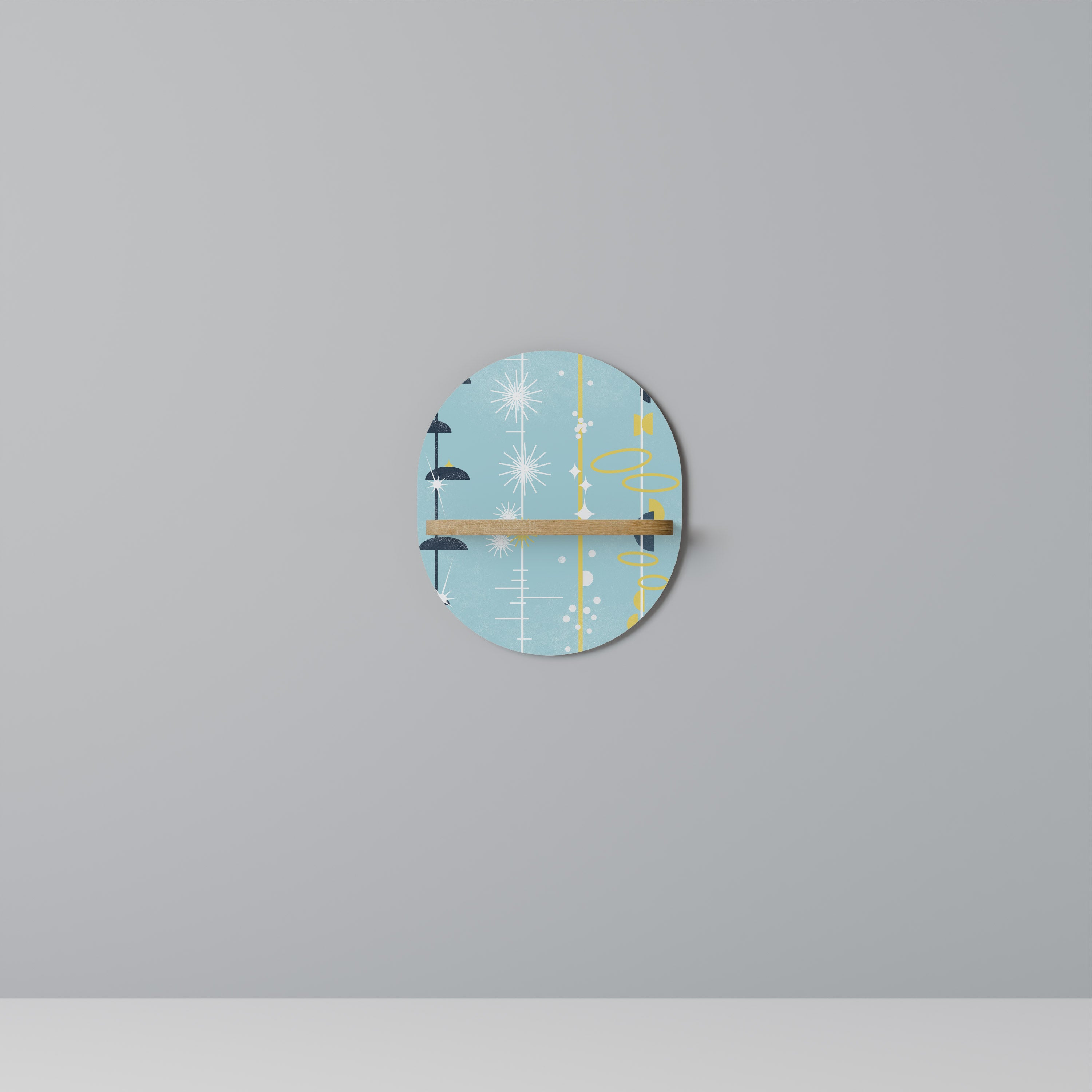 PATHS TO HAPPINESS Decorative Art Shelf