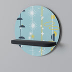 PATHS TO HAPPINESS Decorative Art Shelf