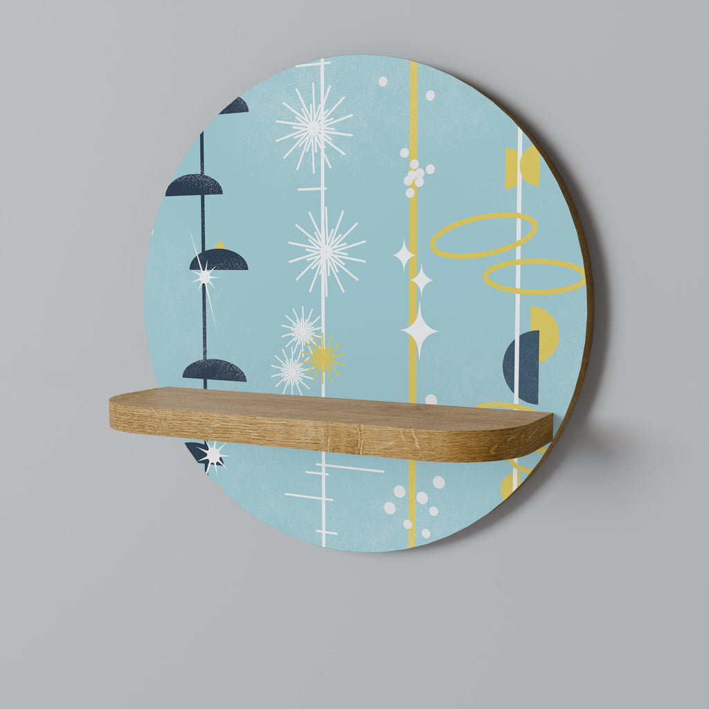 PATHS TO HAPPINESS Decorative Art Shelf