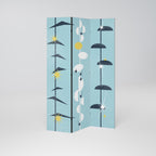 PATHS TO HAPPINESS Dekorativ rumsavdelare – 3 paneler