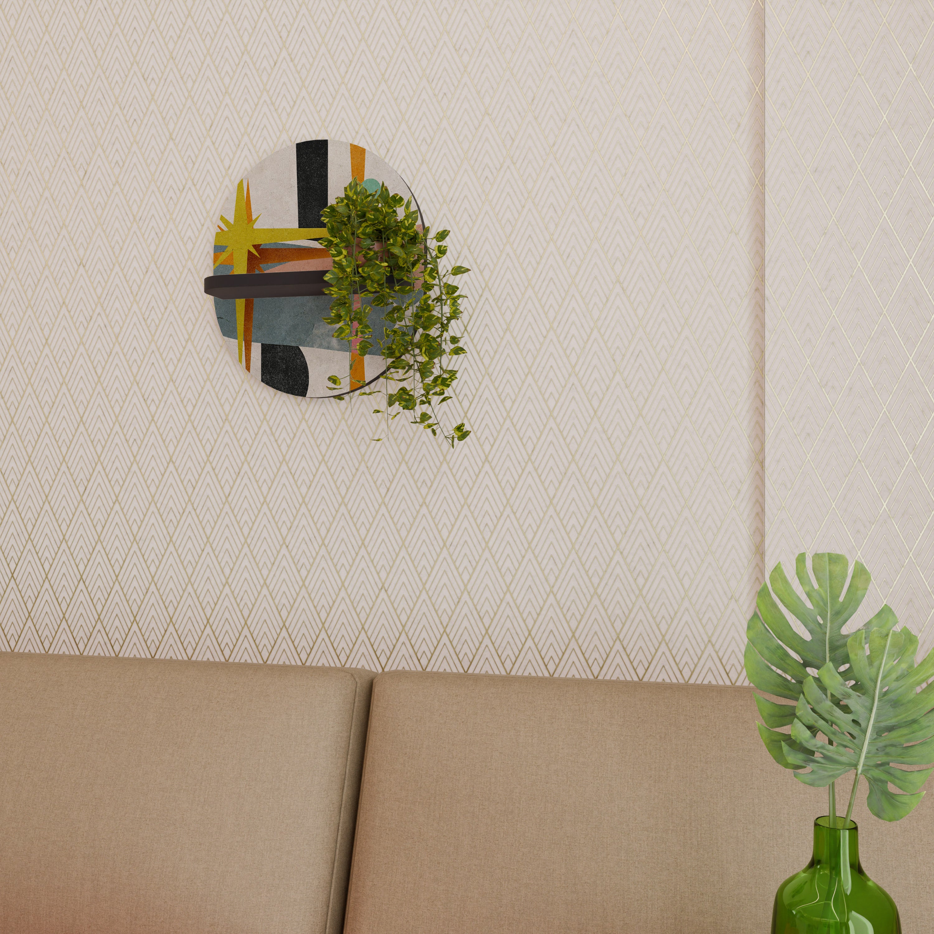 INTERSTELLAR VIBES Decorative Art Shelf