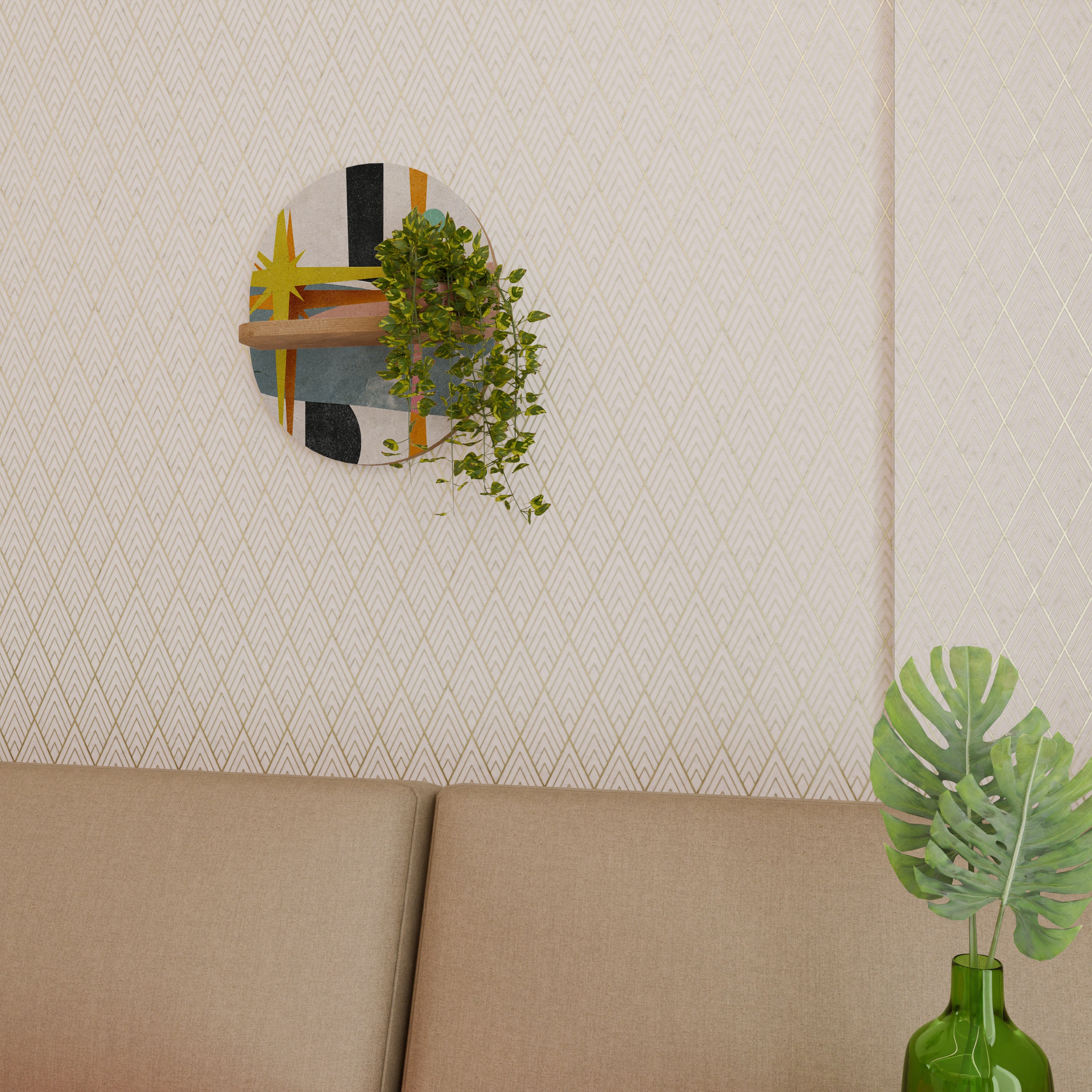 INTERSTELLAR VIBES Decorative Art Shelf