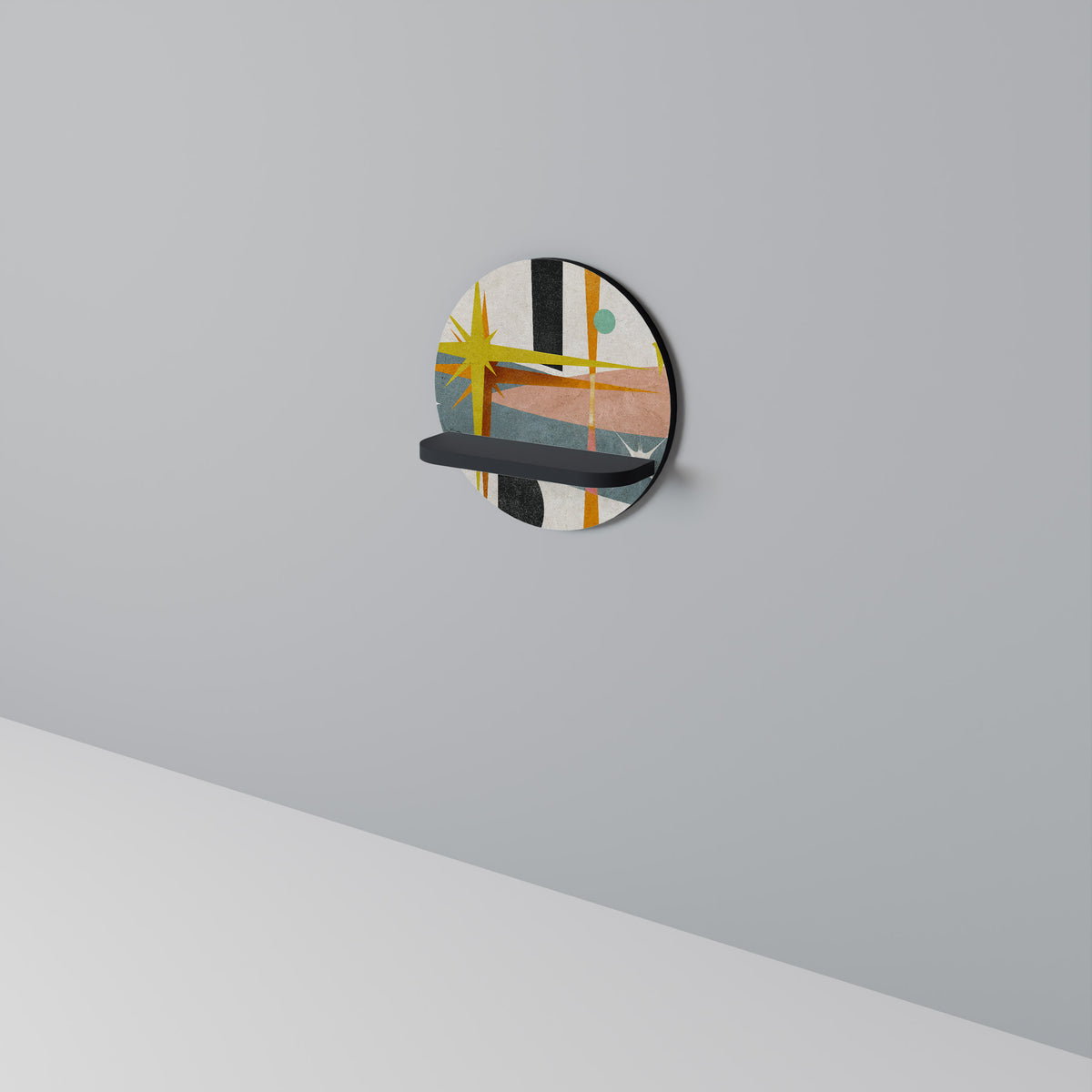 INTERSTELLAR VIBES Dekoratives Wandregal