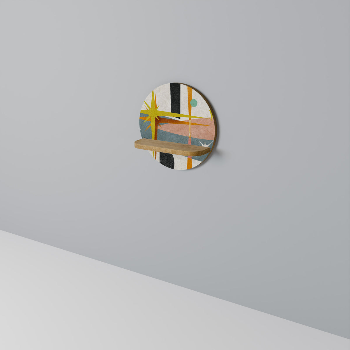 INTERSTELLAR VIBES Dekoratives Wandregal