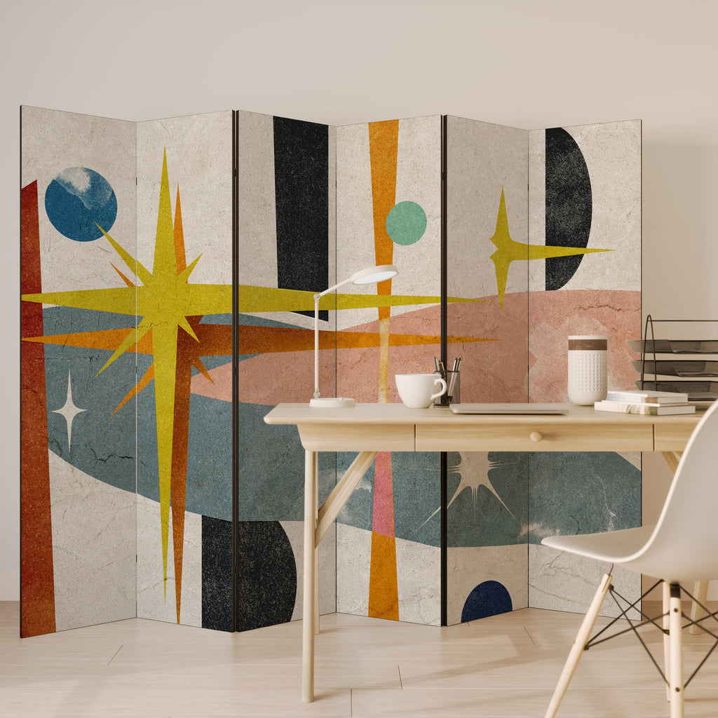 INTERSTELLAR VIBES 6dílný paraván