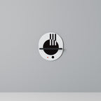 BLACK AND WHITE COMBINATION Decorative Art Shelf