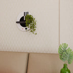 BLACK AND WHITE COMBINATION Decorative Art Shelf