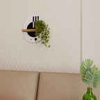 BLACK AND WHITE COMBINATION Decorative Art Shelf