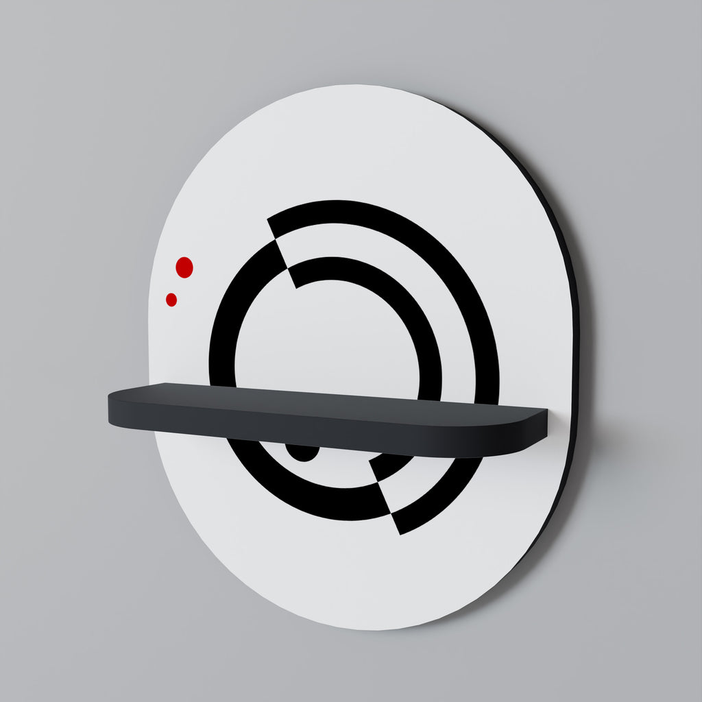 ORBITAL FLOW Decorative Art Shelf