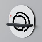 ORBITAL FLOW Decorative Art Shelf