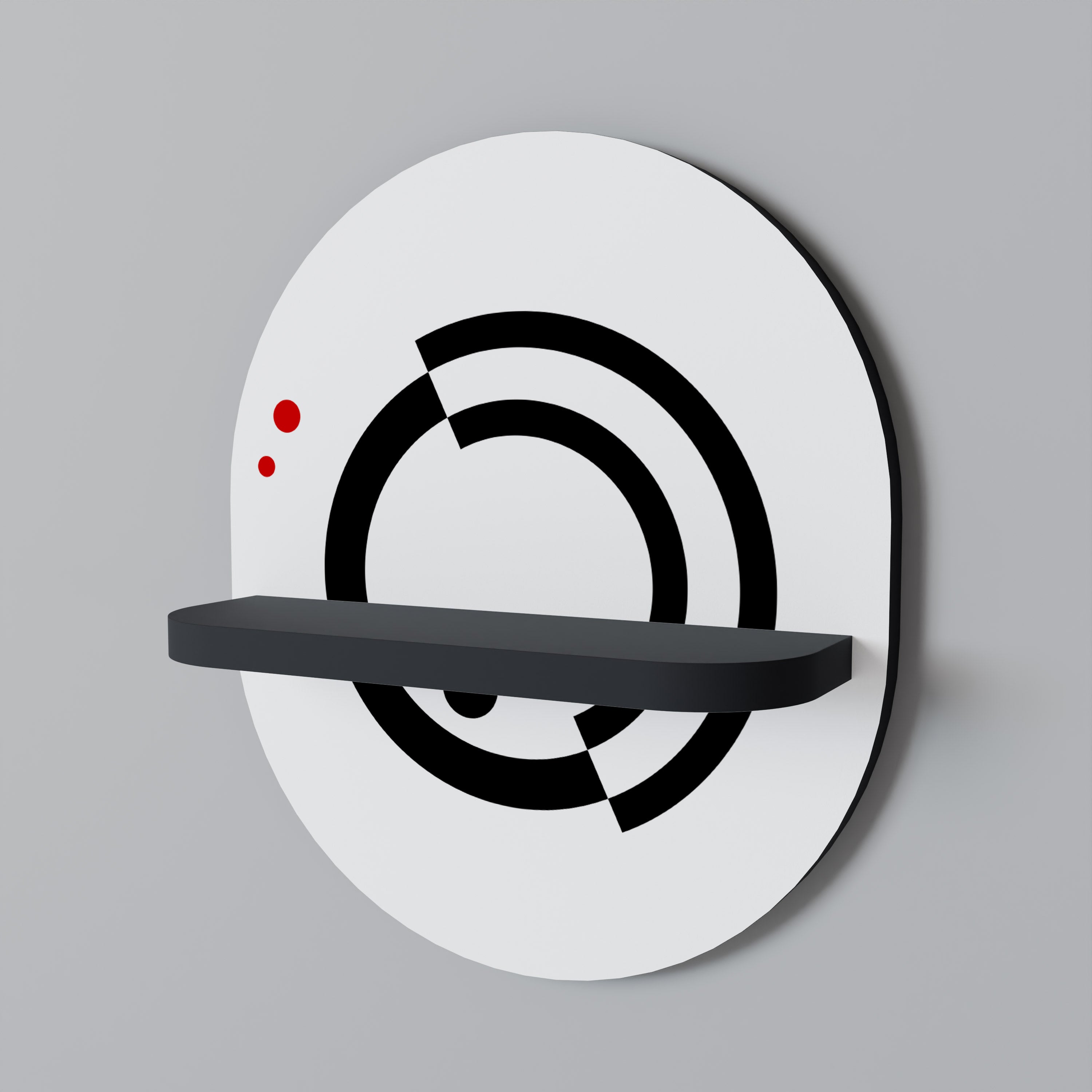 ORBITAL FLOW Decorative Art Shelf