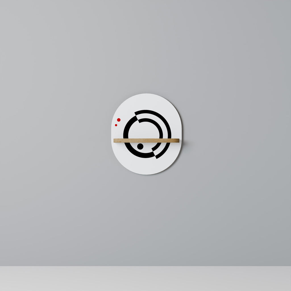 ORBITAL FLOW Decorative Art Shelf