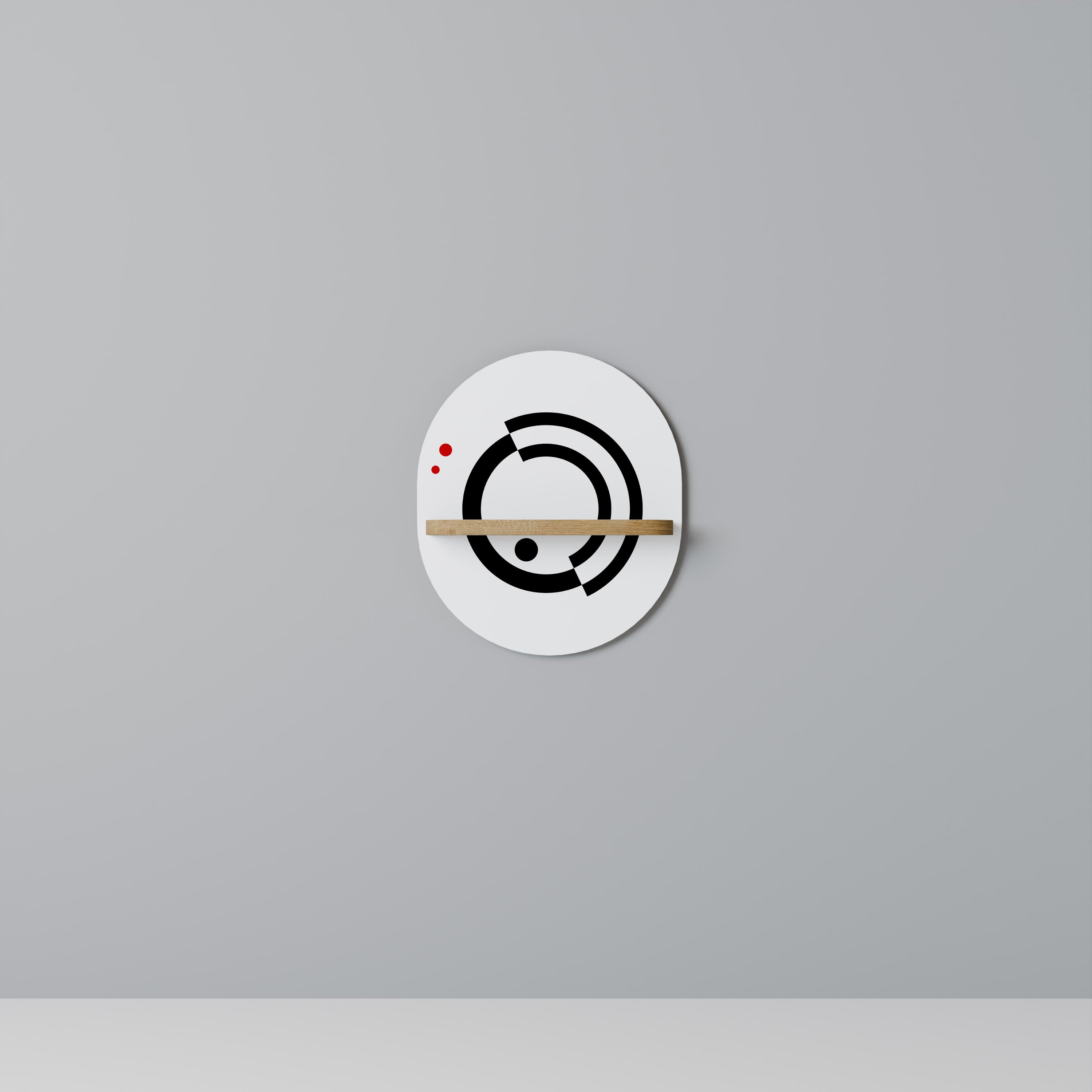 ORBITAL FLOW Decorative Art Shelf