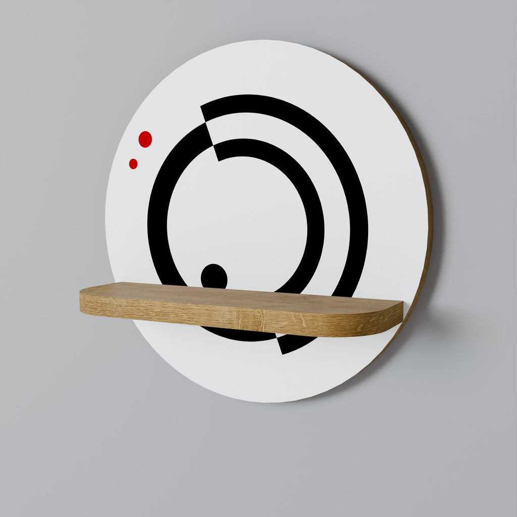 ORBITAL FLOW Decorative Art Shelf