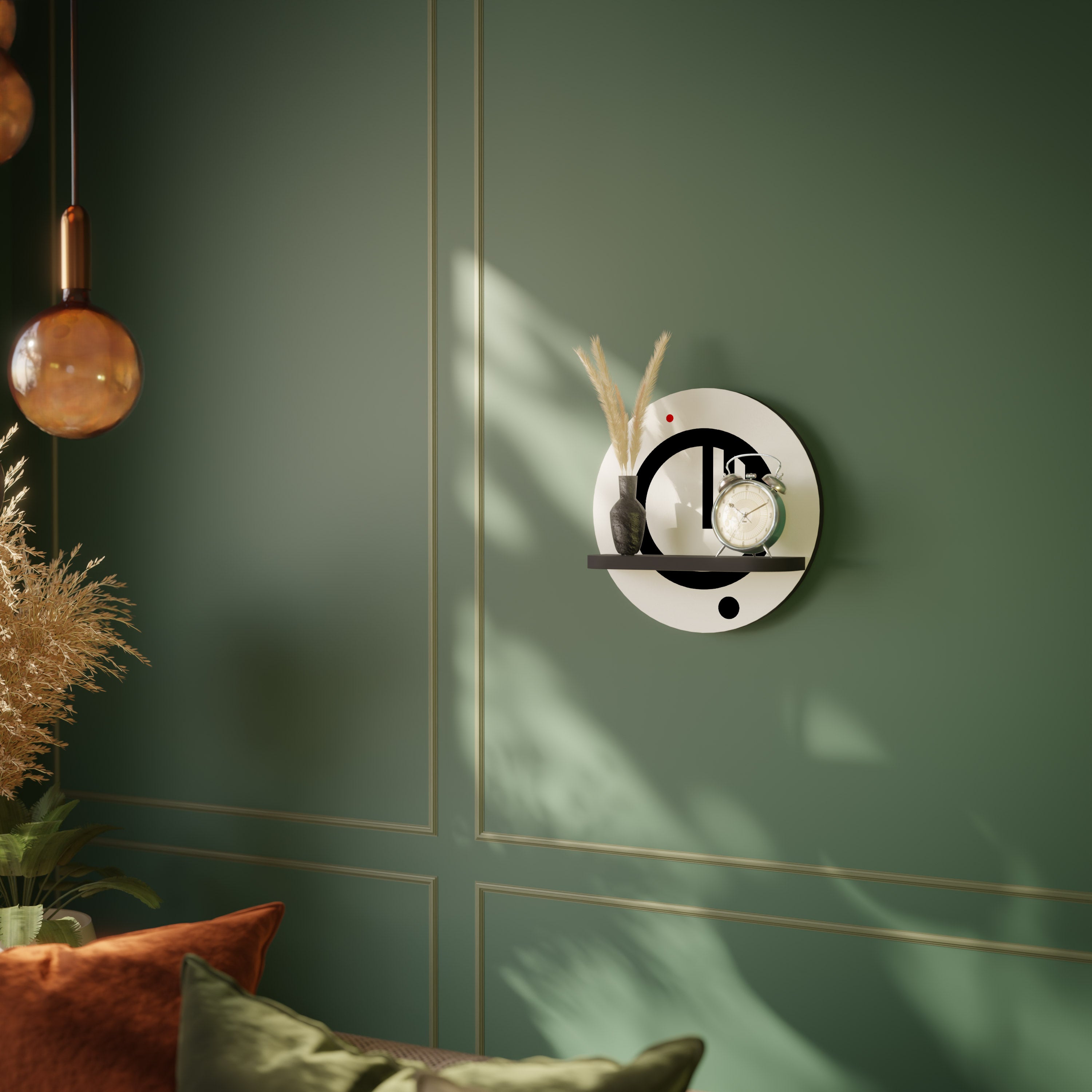 MINIMAL DOTS Decorative Art Shelf