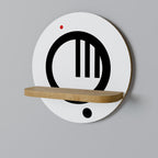 MINIMAL DOTS Decorative Art Shelf