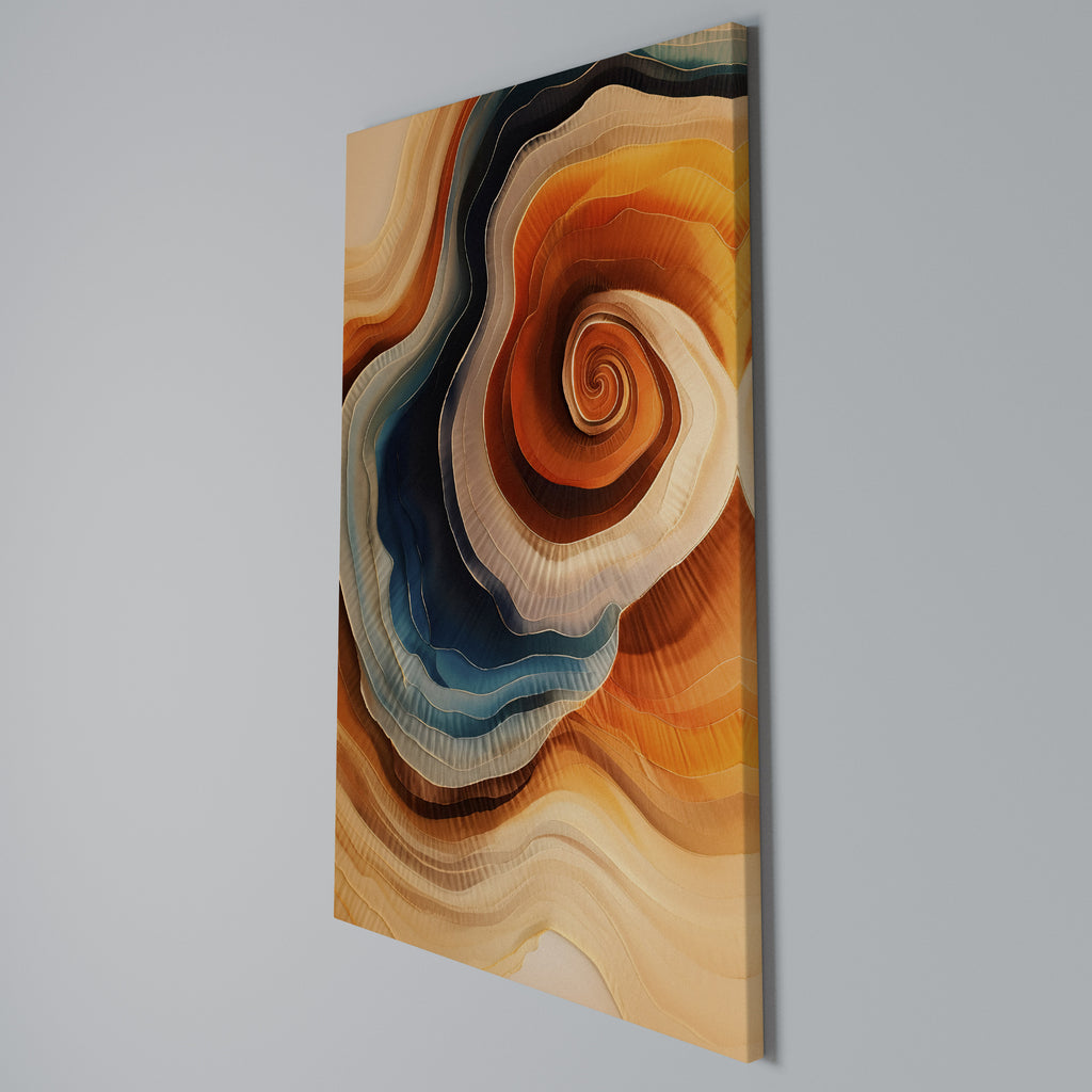 SPIRALING DREAMSCAPE Vertical Canvas Print