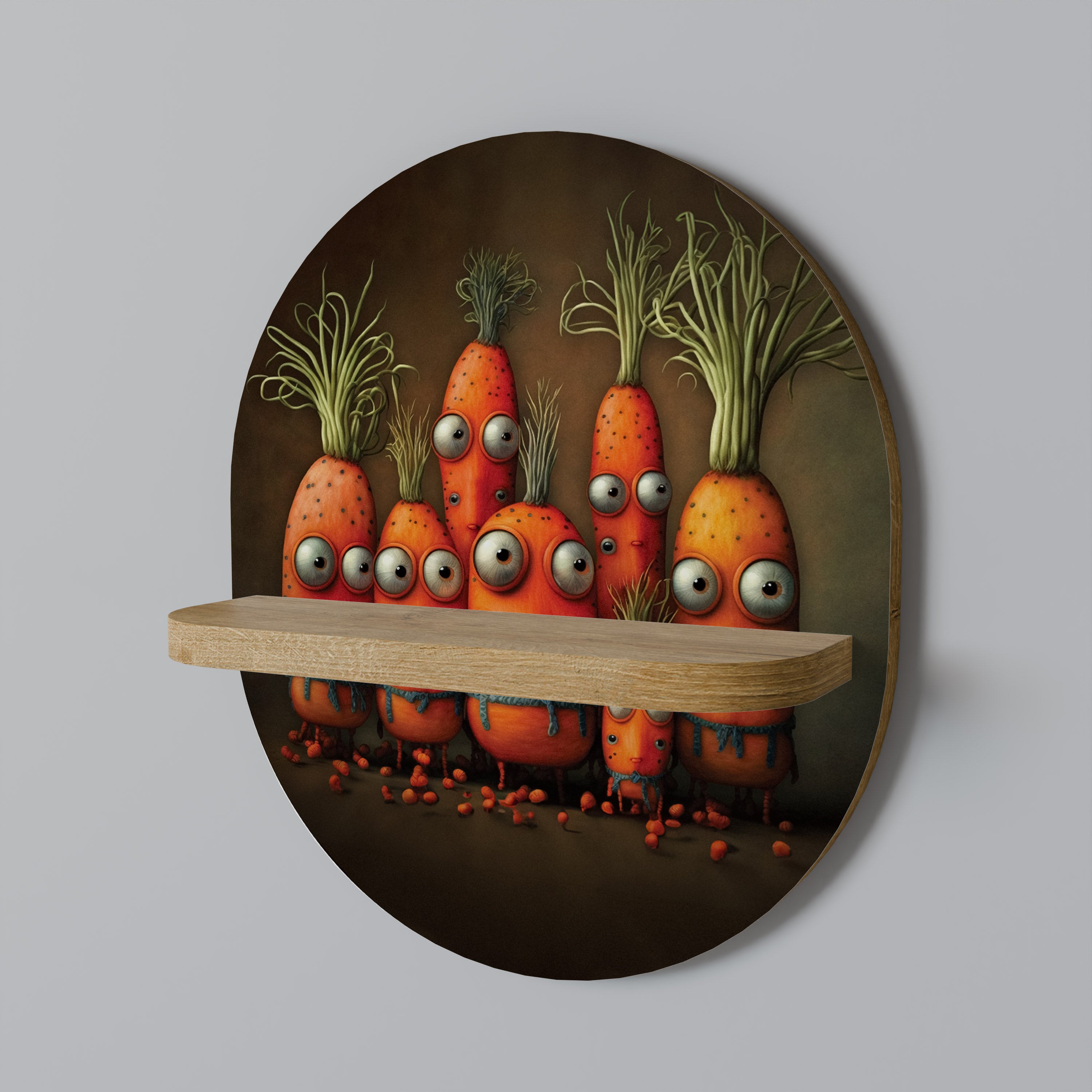 CUTE OR SCARY Decorative Art Shelf