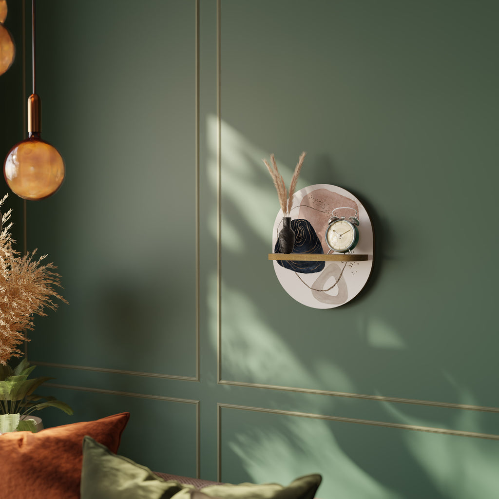 COLORFUL SHAPES Decorative Art Shelf