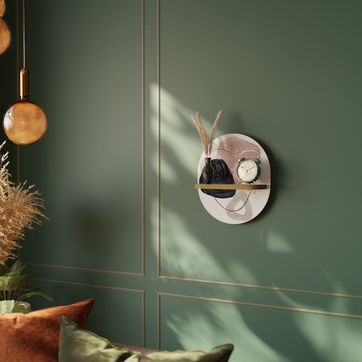 COLORFUL SHAPES Art Shelf