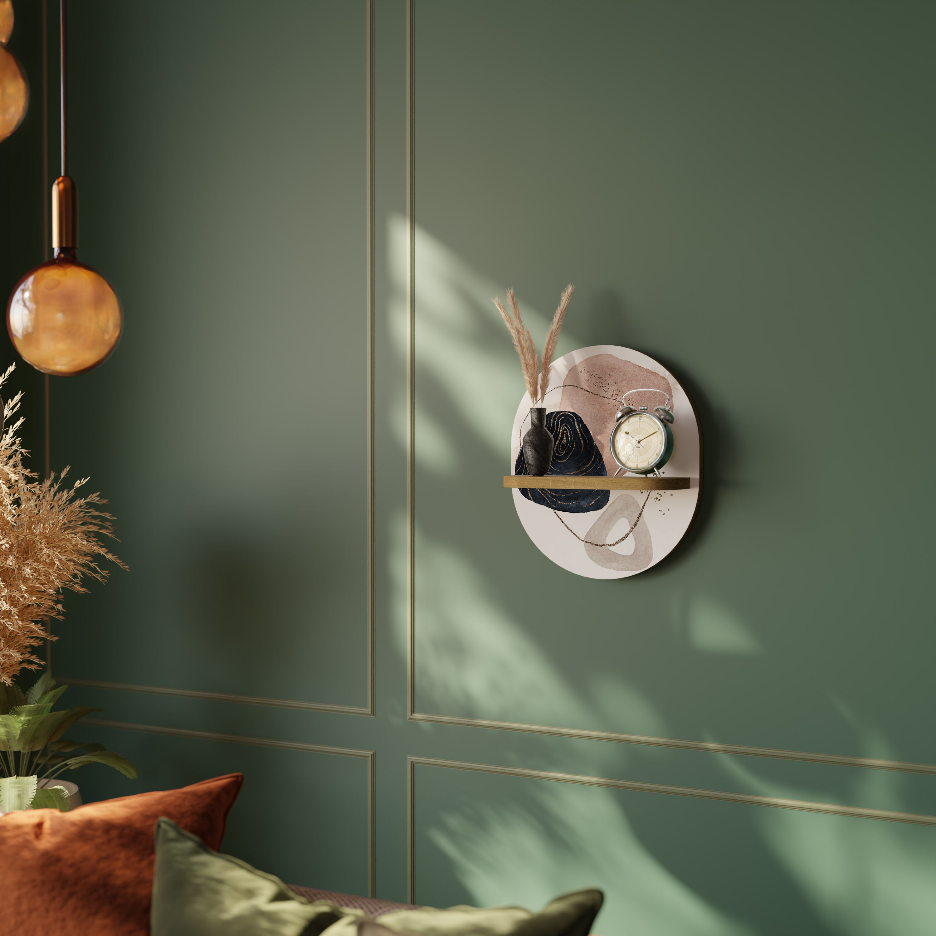 COLORFUL SHAPES Decorative Art Shelf