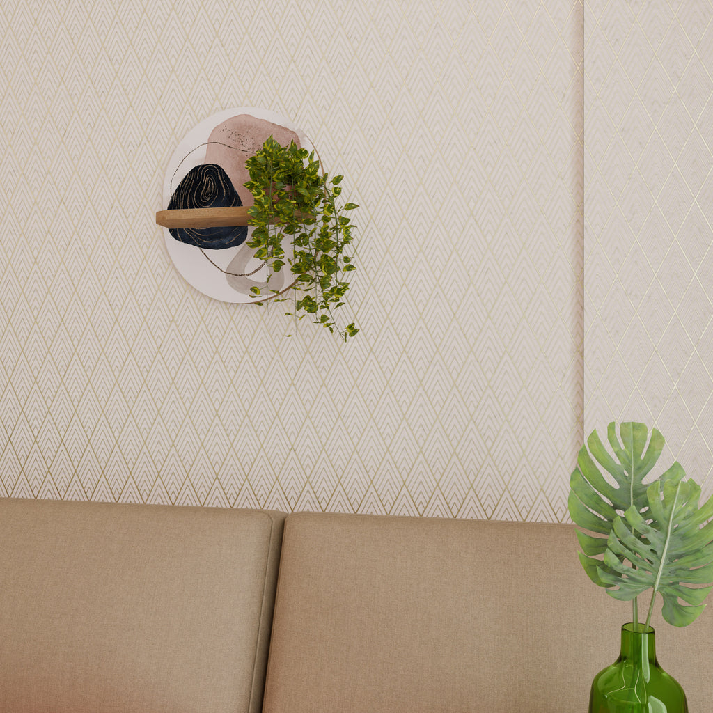 COLORFUL SHAPES Decorative Art Shelf