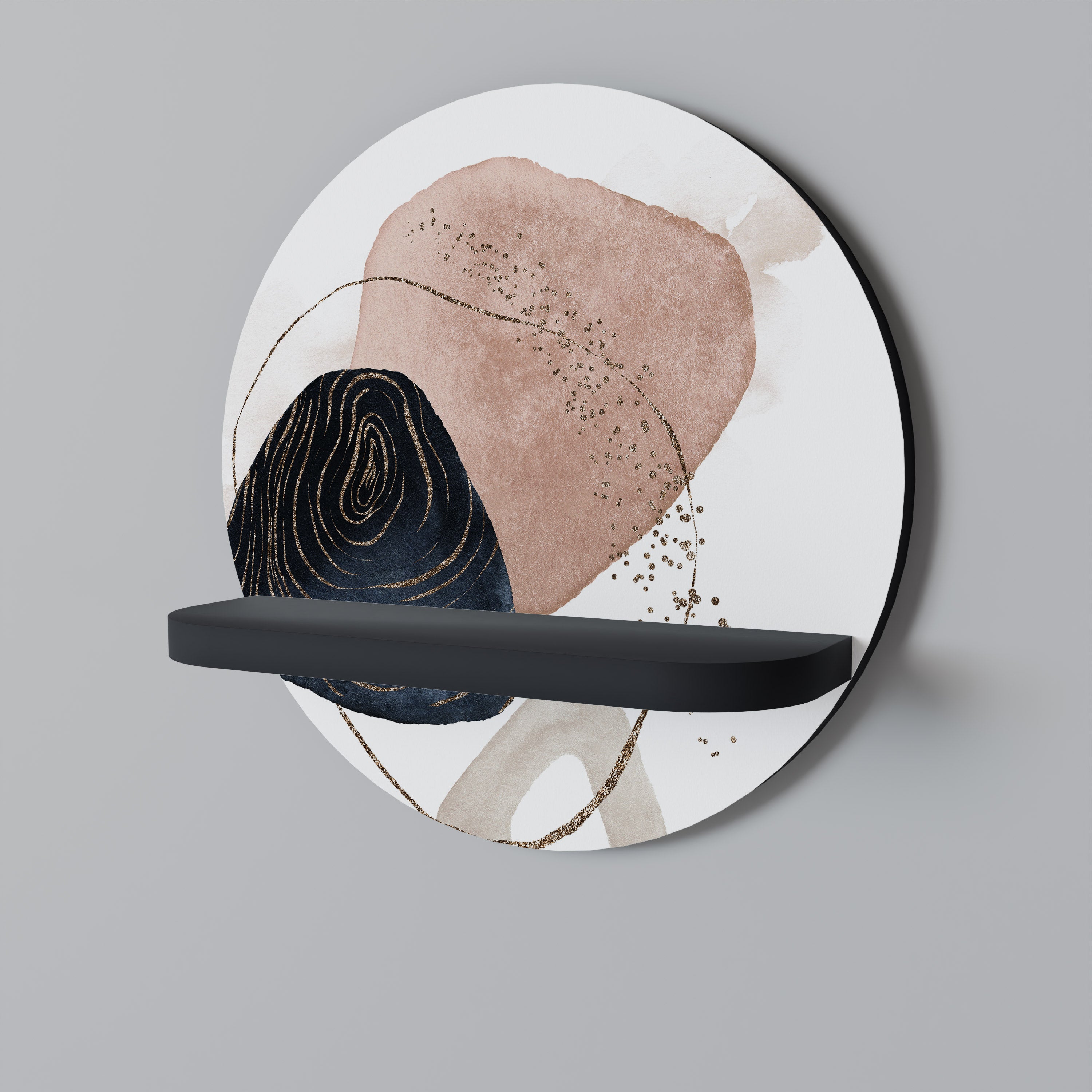 COLORFUL SHAPES Decorative Art Shelf