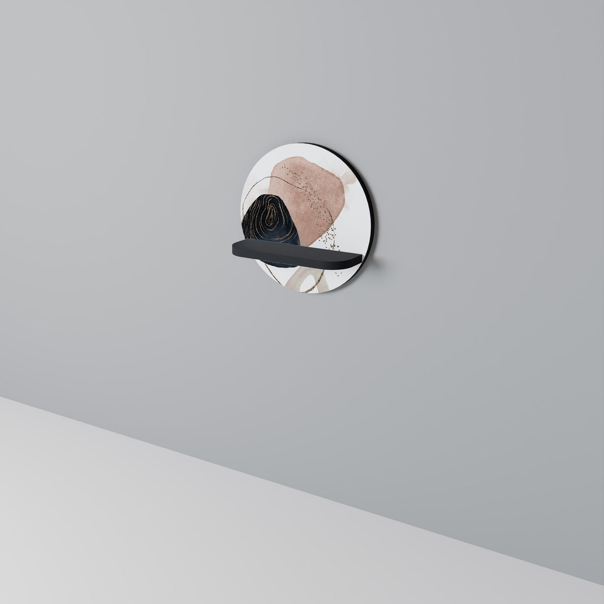 COLORFUL SHAPES Dekoratives Wandregal