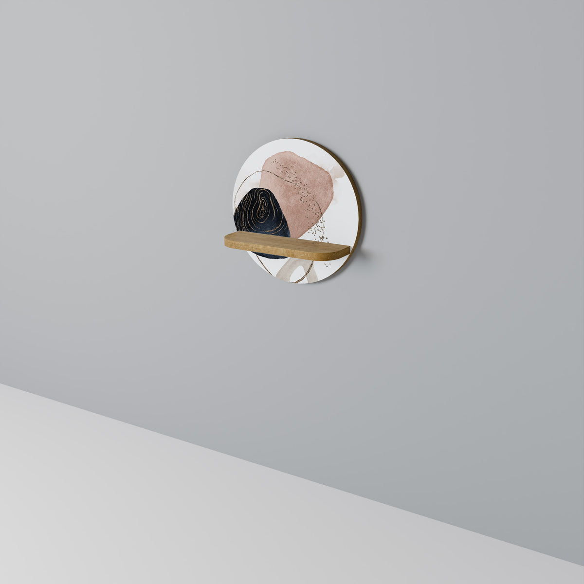 COLORFUL SHAPES Dekoratives Wandregal