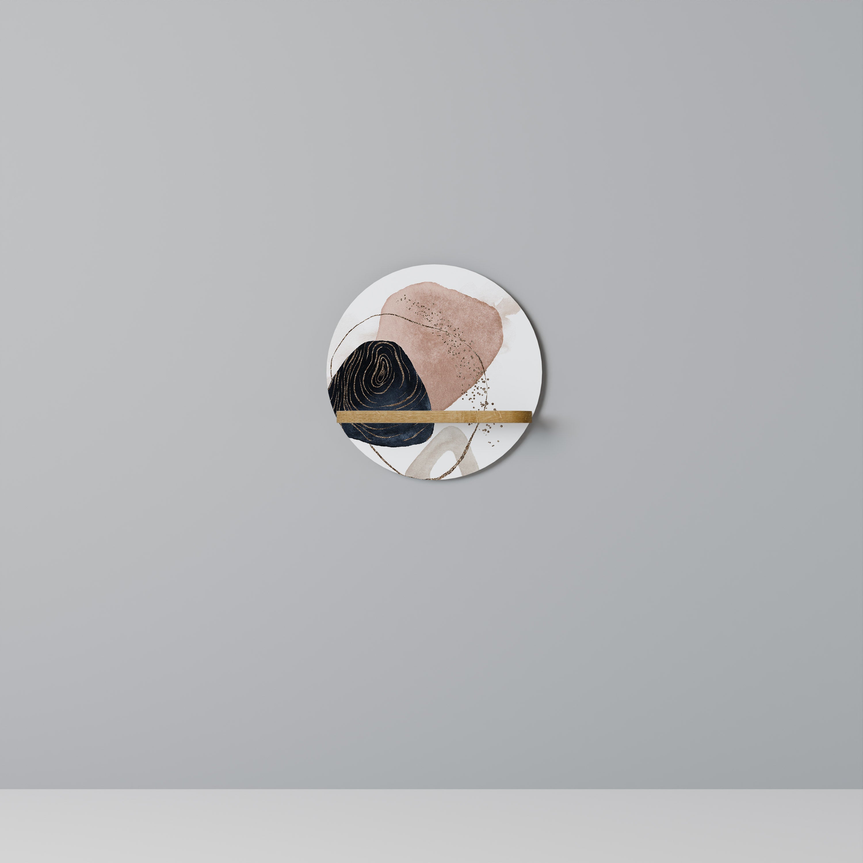 COLORFUL SHAPES Decorative Art Shelf