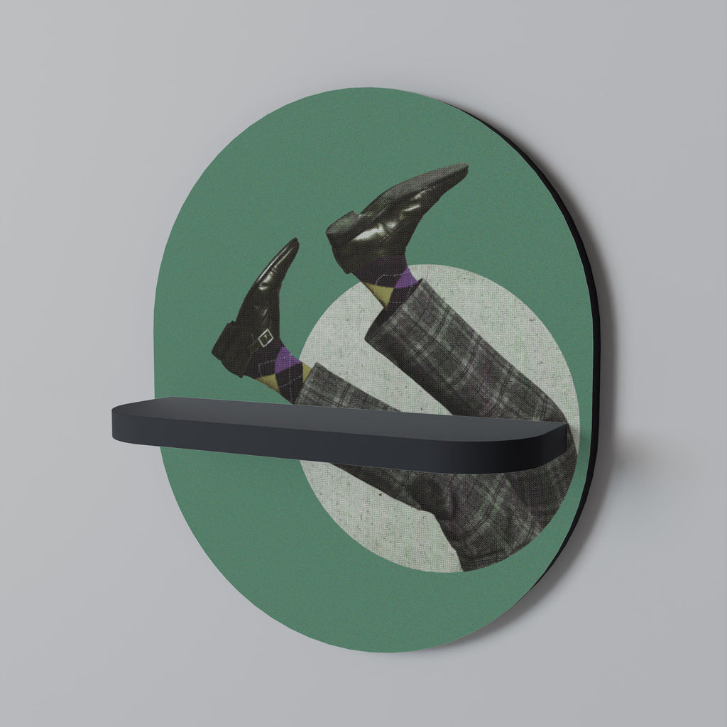 FALL OF MAN Decorative Art Shelf