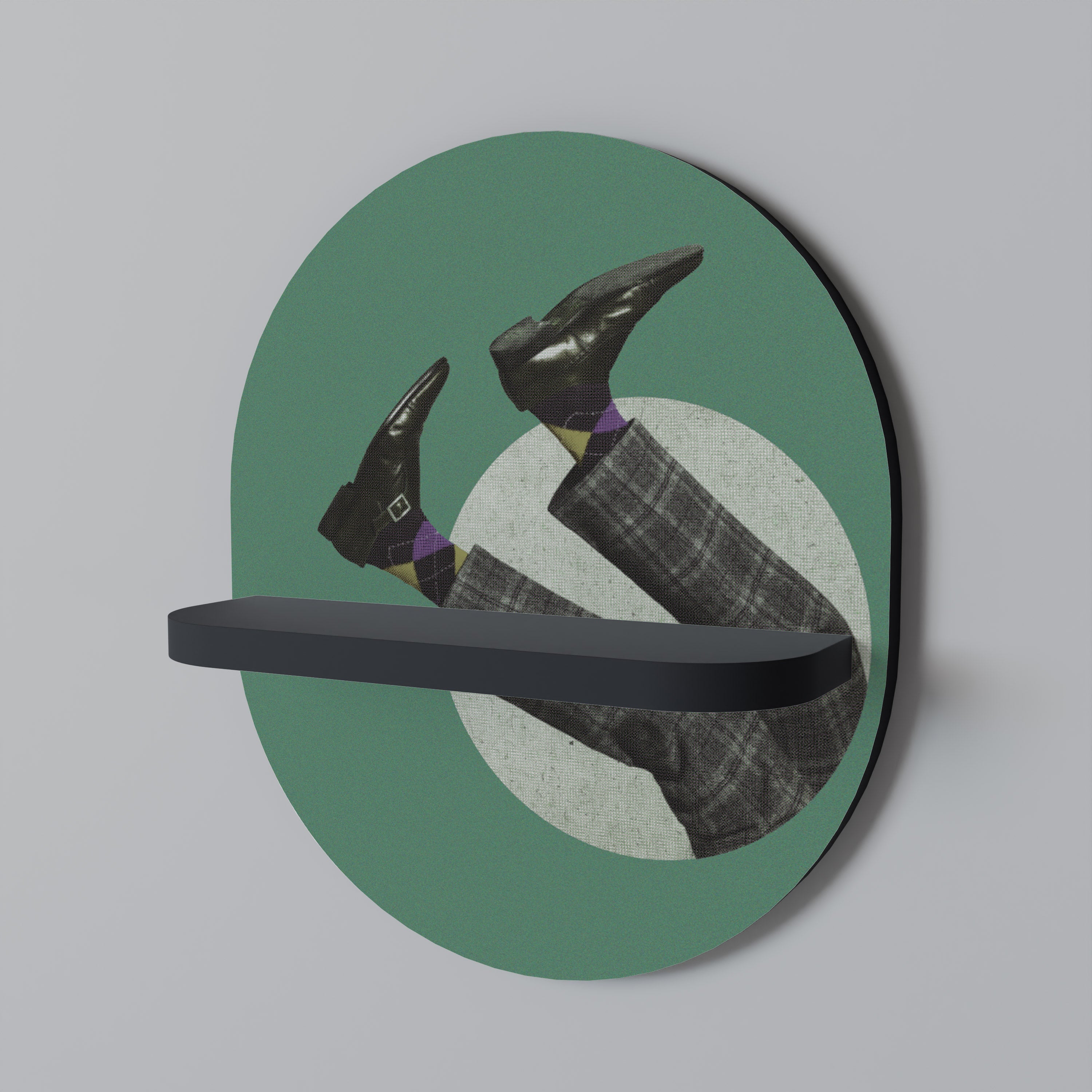 FALL OF MAN Decorative Art Shelf