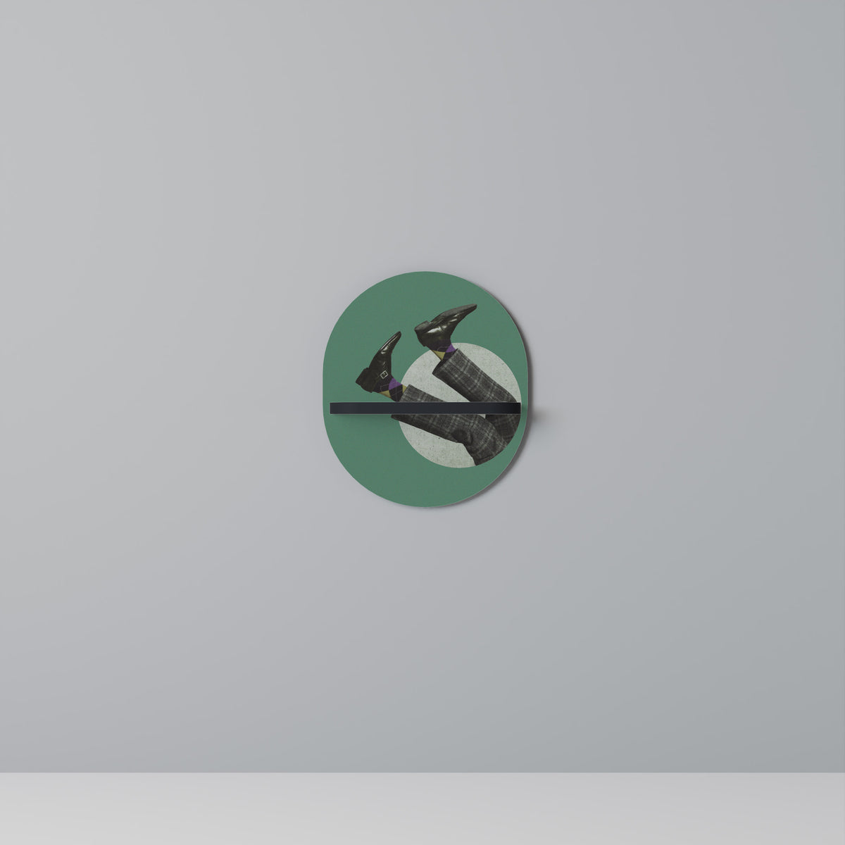 FALL OF MAN Dekoratives Wandregal