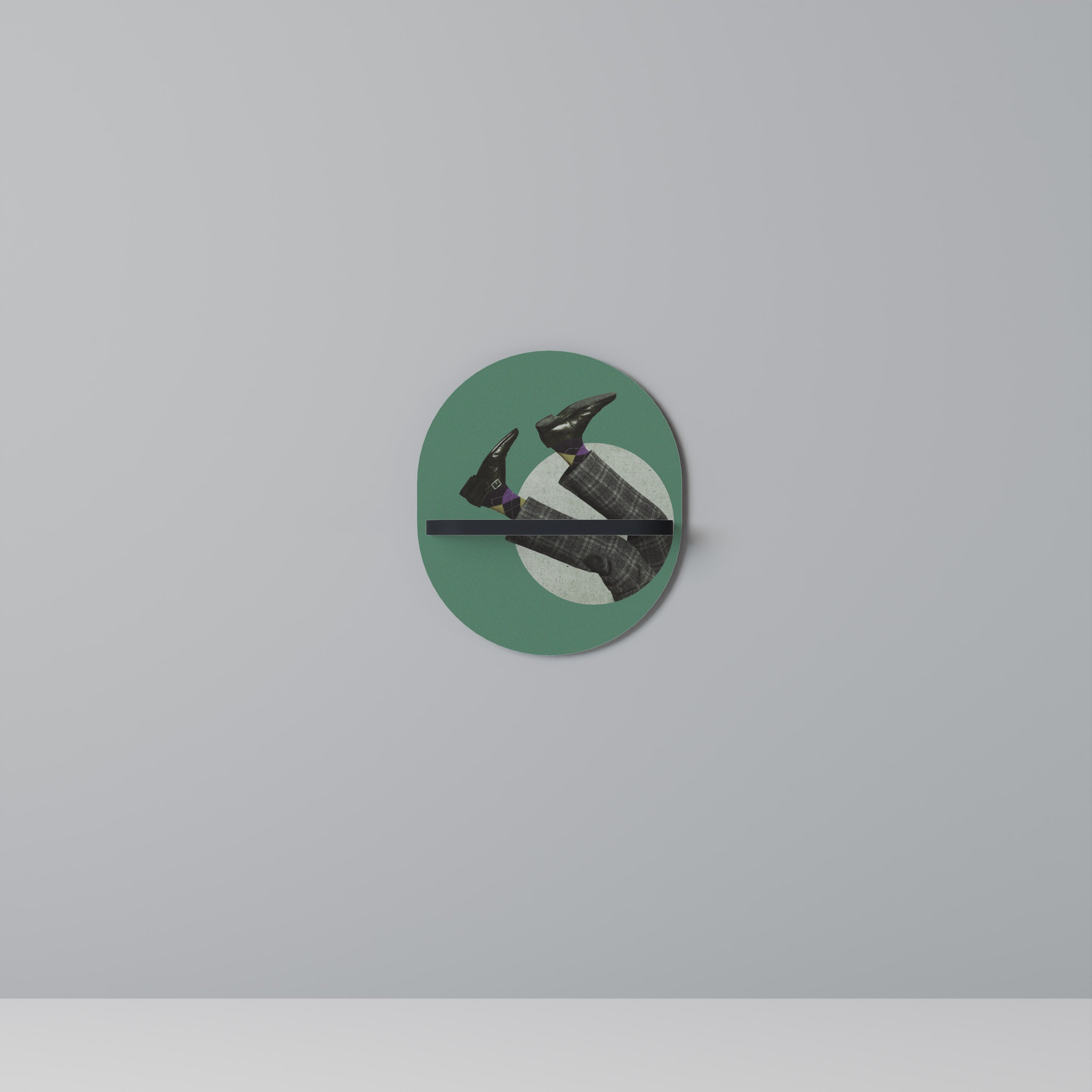 FALL OF MAN Decorative Art Shelf