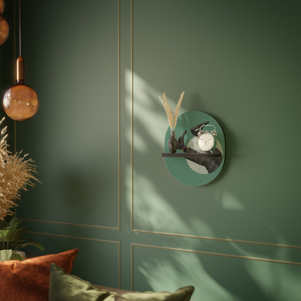 FALL OF MAN Decorative Art Shelf