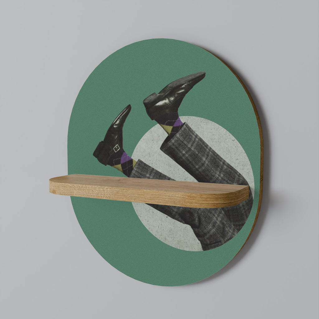 FALL OF MAN Decorative Art Shelf