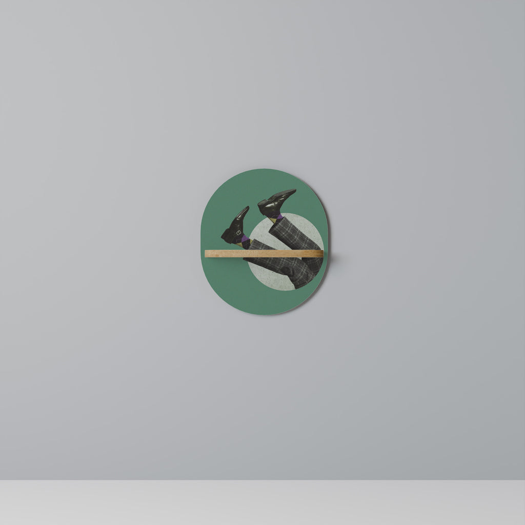 FALL OF MAN Decorative Art Shelf