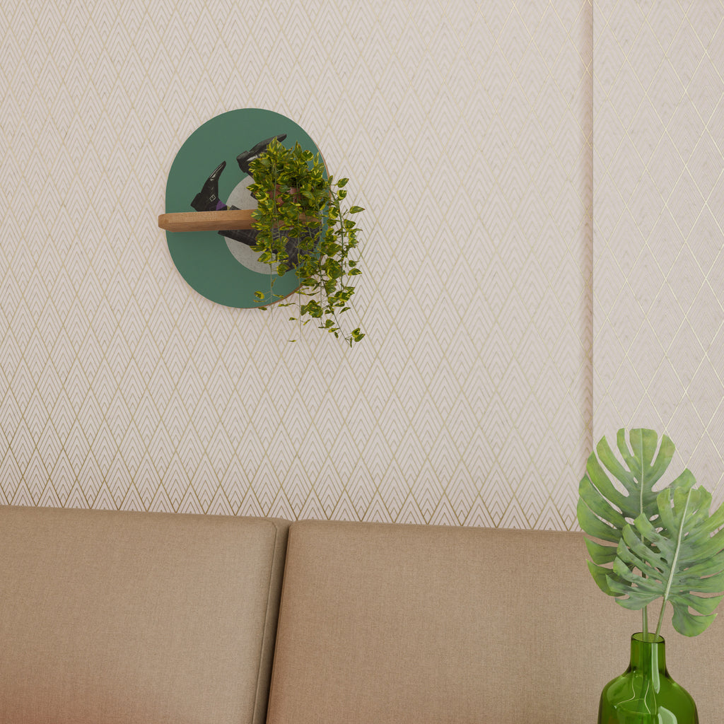 FALL OF MAN Decorative Art Shelf