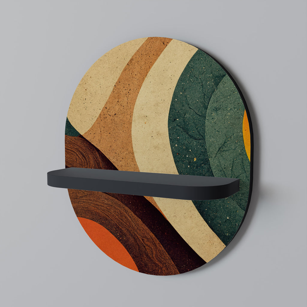 COLORFUL STRANDS Decorative Art Shelf