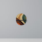 COLORFUL STRANDS Decorative Art Shelf