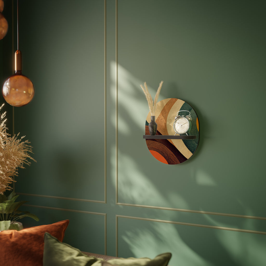 COLORFUL STRANDS Decorative Art Shelf