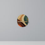 COLORFUL STRANDS Decorative Art Shelf