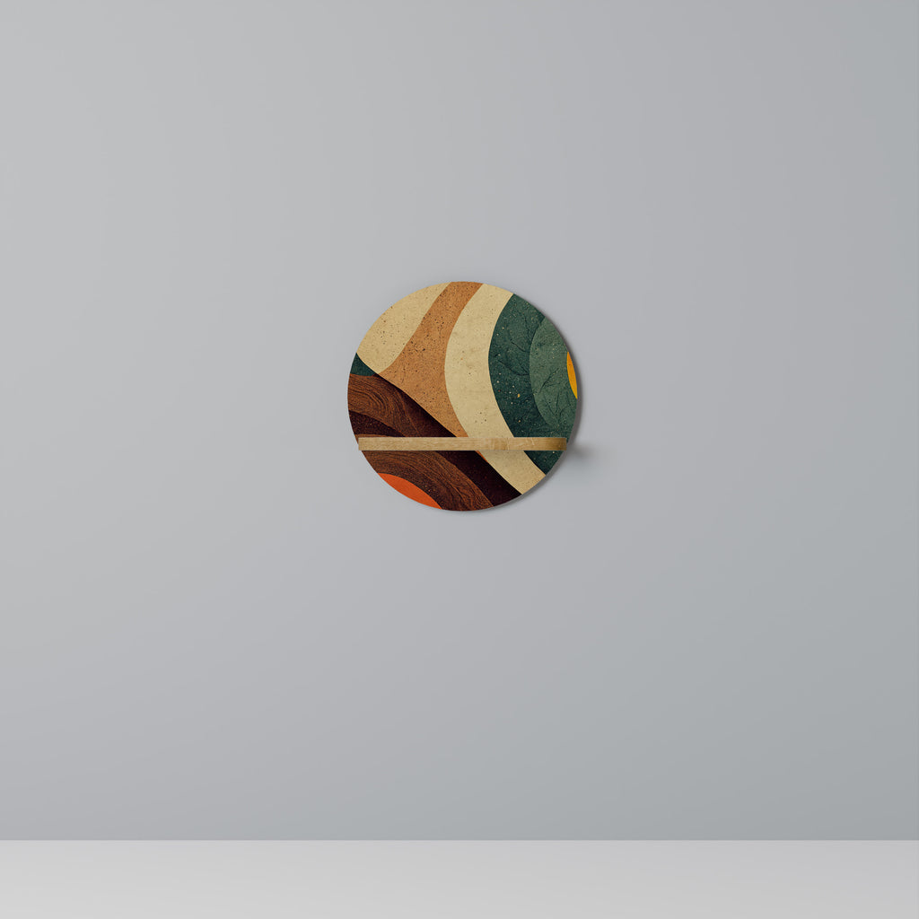 COLORFUL STRANDS Decorative Art Shelf