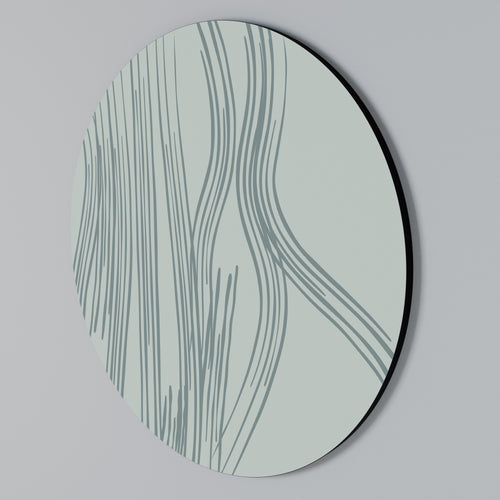 MEMORY TRACES Rund väggdekor