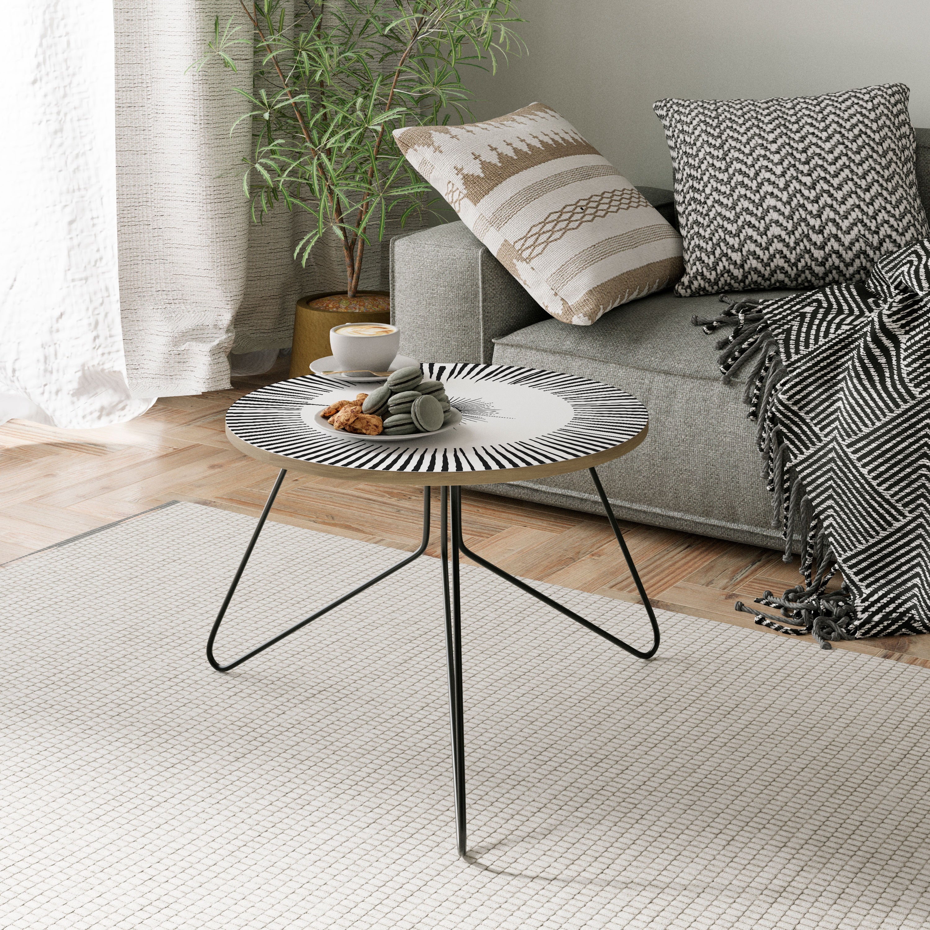 EXPLOSIVE RADIATION Couchtisch