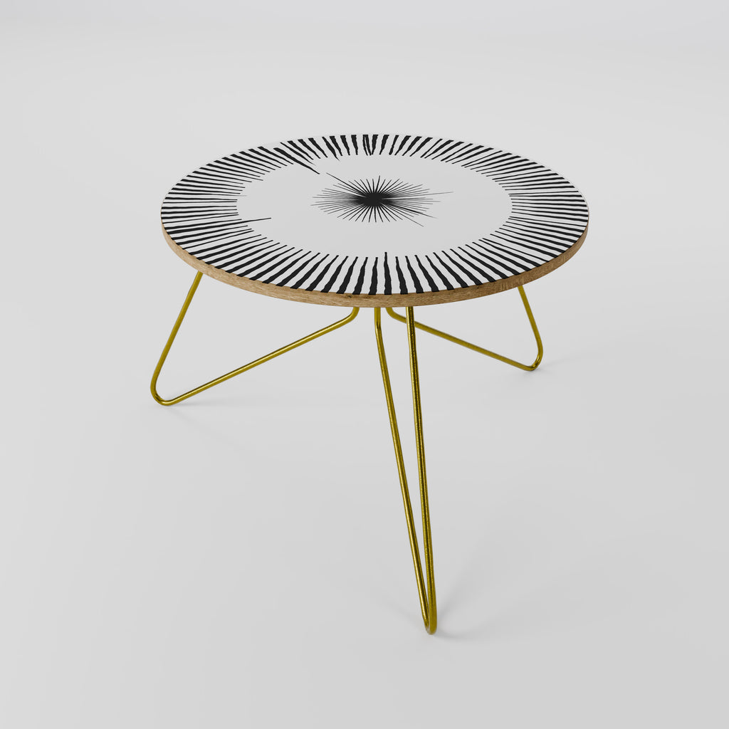 EXPLOSIVE RADIATION Couchtisch