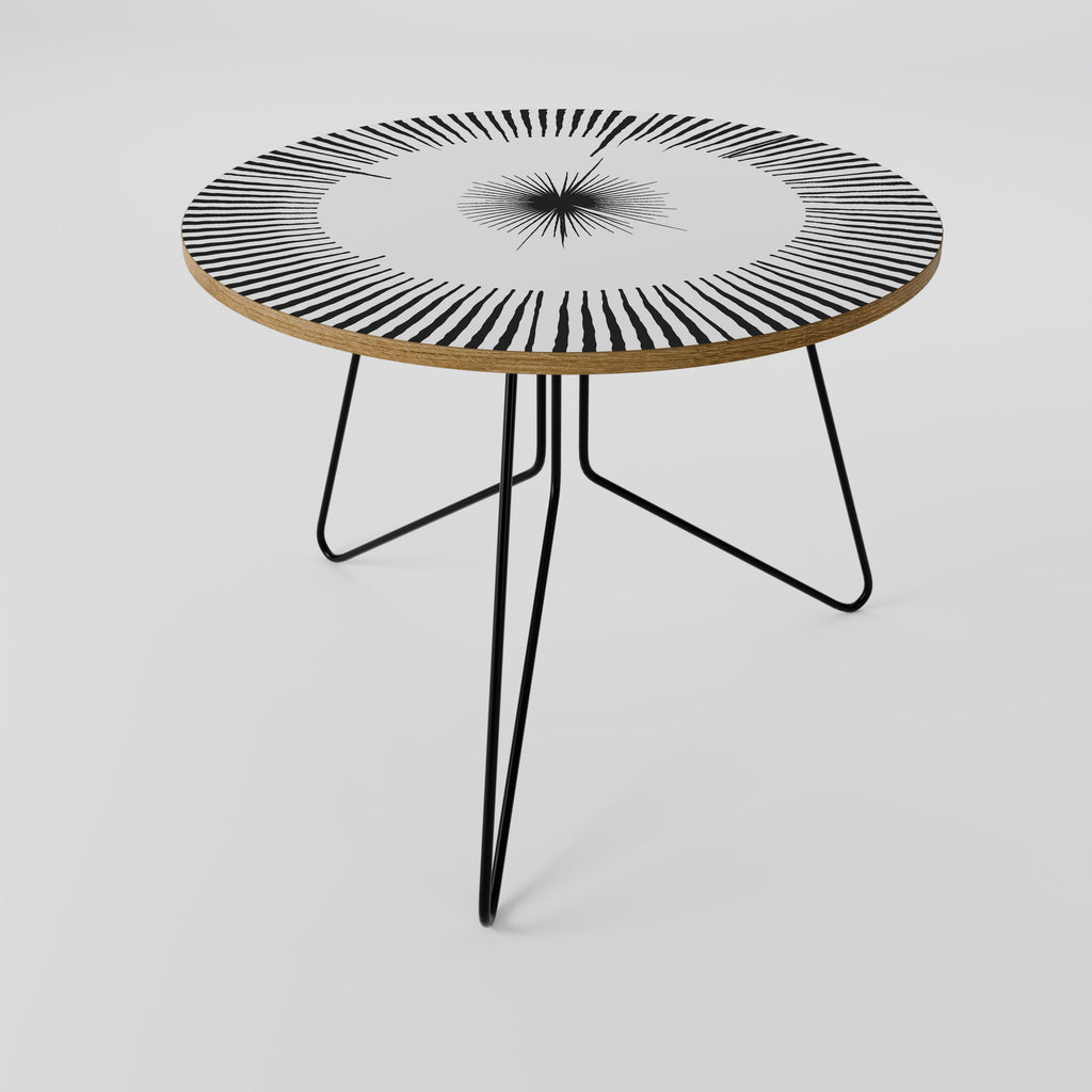 EXPLOSIVE RADIATION Couchtisch